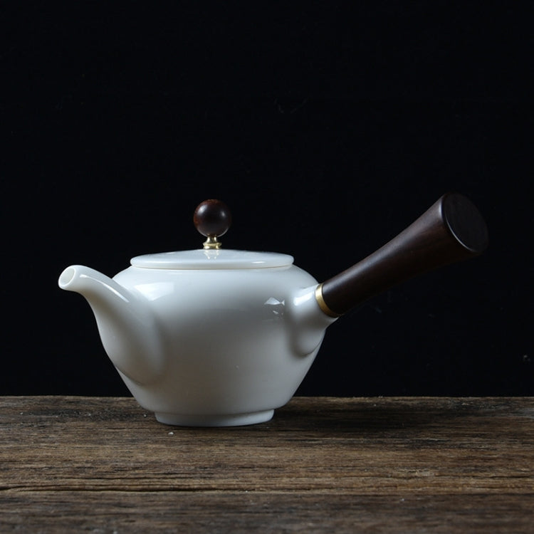 Elegant Zen Jade Porcelain Kung Fu Teapot Tea Set
