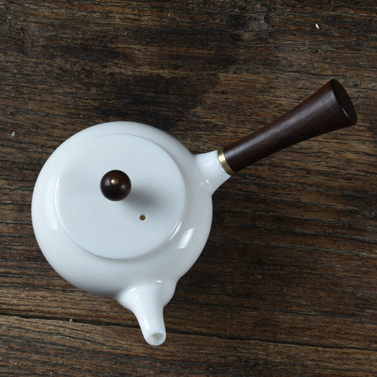 Elegant Zen Jade Porcelain Kung Fu Teapot Tea Set