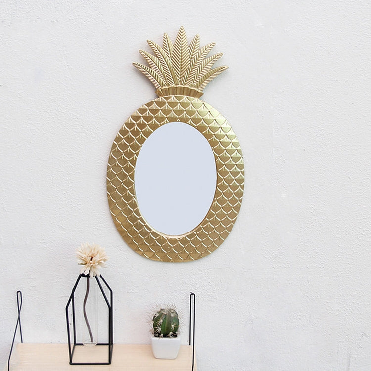 Bedroom Gold Pineapple Wall Decoration Dressing Mirror(Pineapple Mirror)