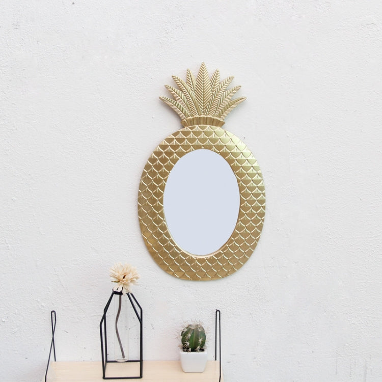 Bedroom Gold Pineapple Wall Decoration Dressing Mirror(Pineapple Mirror)