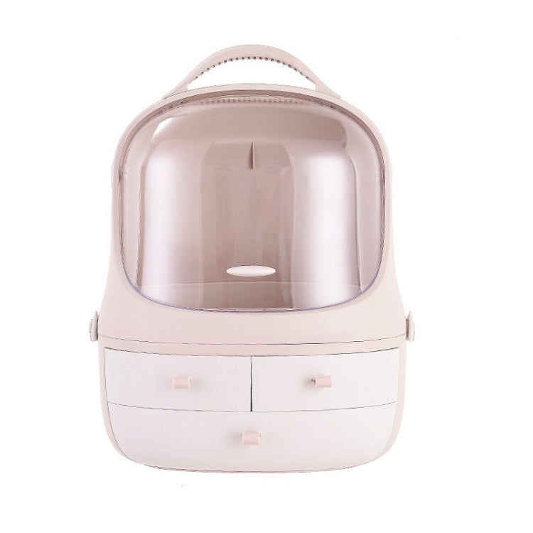 Cosmetic Storage Box Desktop Dustproof Multifunctional Jewelry Rack