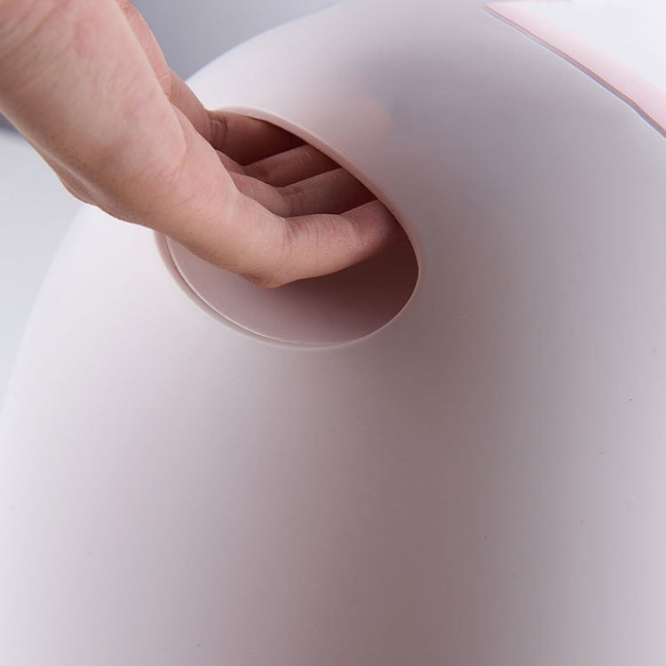 Desktop Dustproof Portable Cosmetic Storage Box With Mirror, Colour: Pink Single Mirror