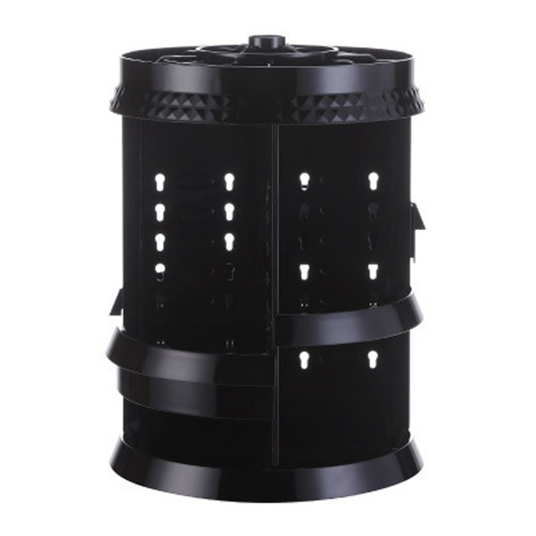 360 Degree Rotating Makeup Storage Box Diamond Shape Drawer Multilayer Dresser Desktop Shelf With Drawer