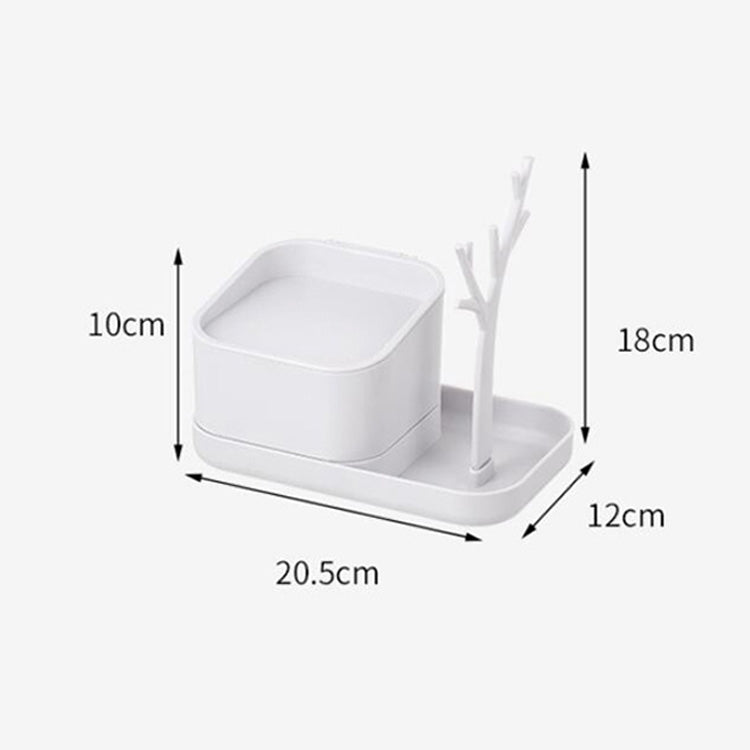 Creative Multi-function Mini Desktop Jewelry Storage Box Pendant Storage Rack