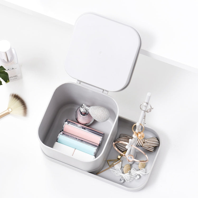 Creative Multi-function Mini Desktop Jewelry Storage Box Pendant Storage Rack