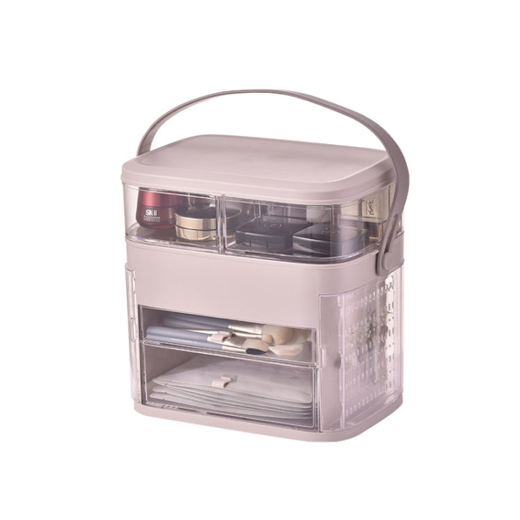Multi-function Portable Pull-out Flip Cosmetic Jewelry Storage Box