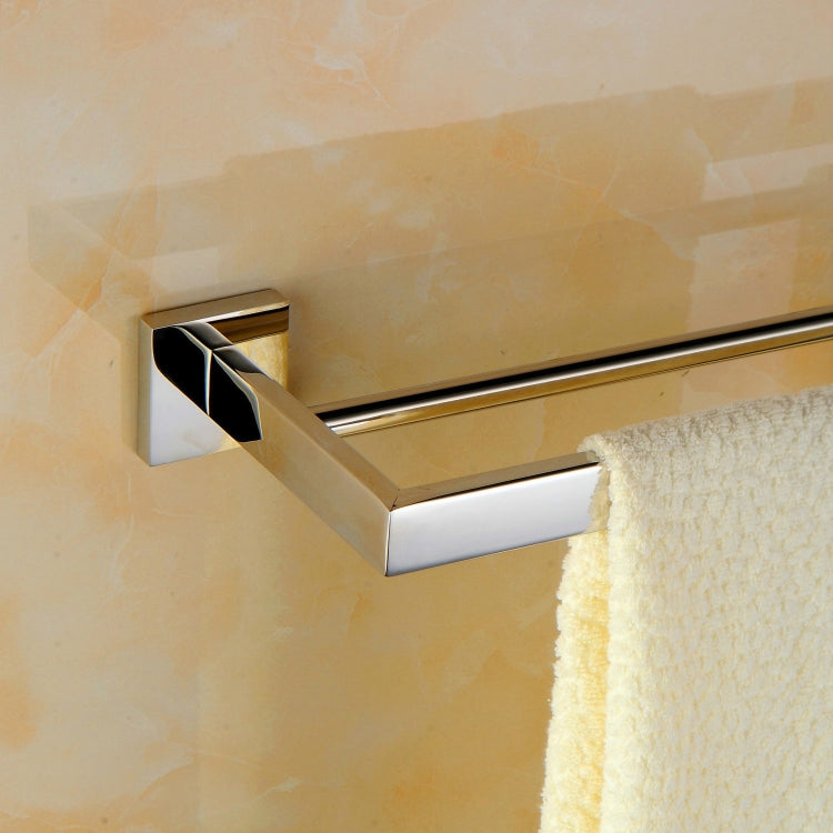 304 Stainless Steel Double Bathroom Thickening Towel Bar, Size: 570x130x50mm