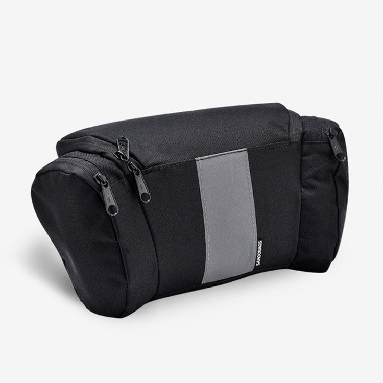 SAHOO Bicycle Mountain Bike Cycling Front Bag, Size: 31x16x10cm(Black)