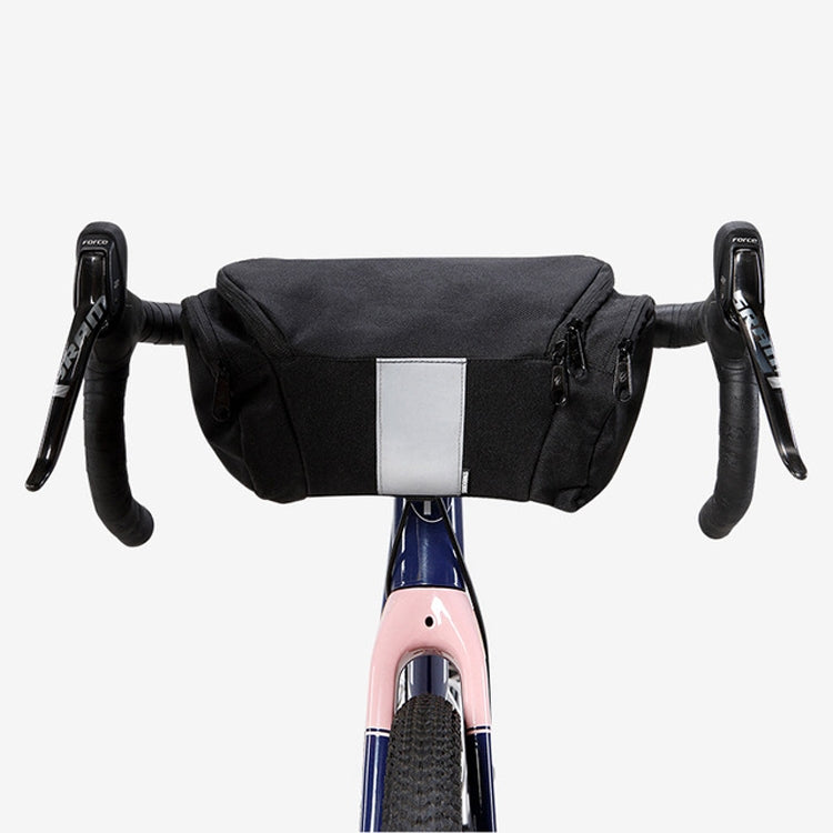 SAHOO Bicycle Mountain Bike Cycling Front Bag, Size: 31x16x10cm(Black)