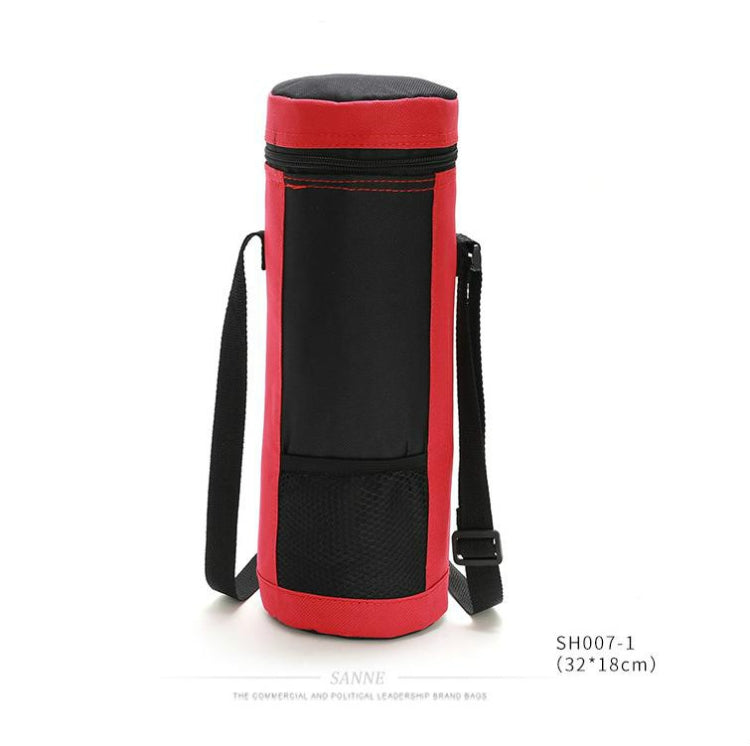 Wine Insulation Bag Portable Cylinder Oxford Cloth Insulation Package Wine Ice Bbag SH0071/8L