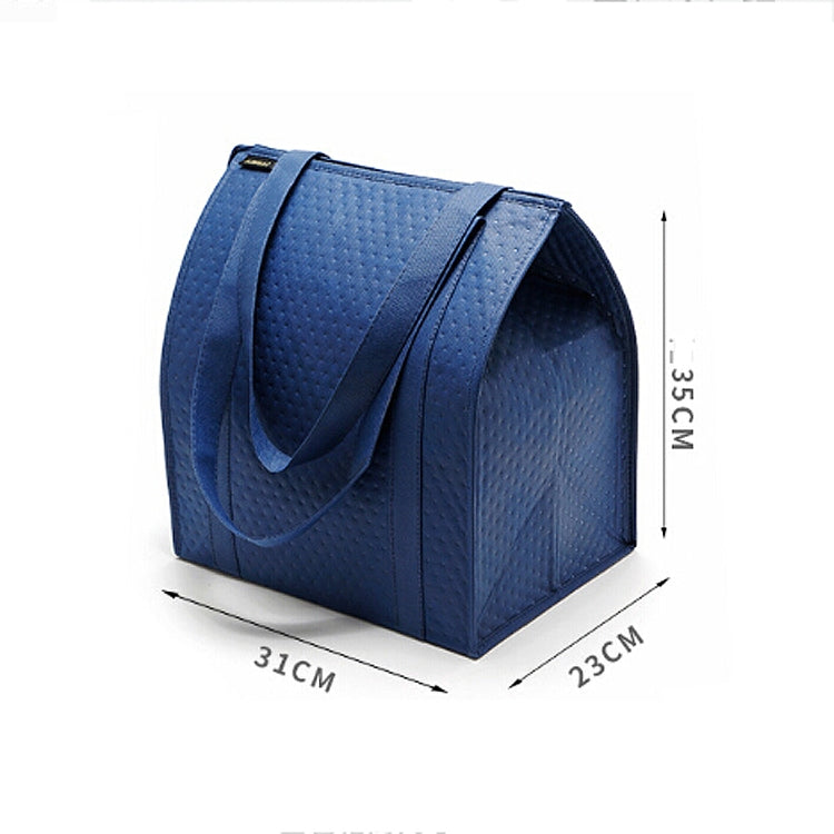 Non-woven Portable Aluminum Film Insulation Bag Insulation Lunch Bag