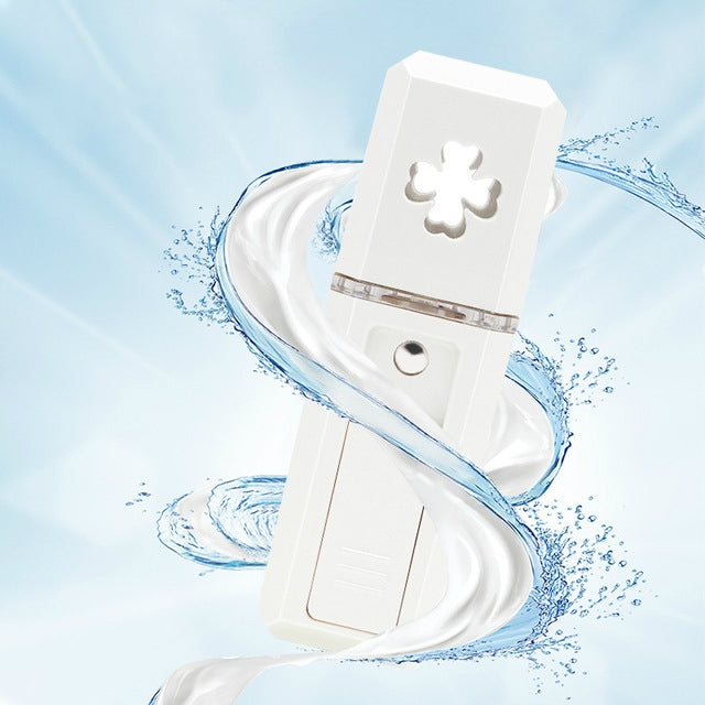 USB Handheld Cold Spray Facial Humidifier Automatic Alcohol Sprayer