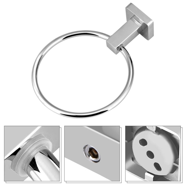 Stainless Steel Wall-Mounted Towel Ring Bracket