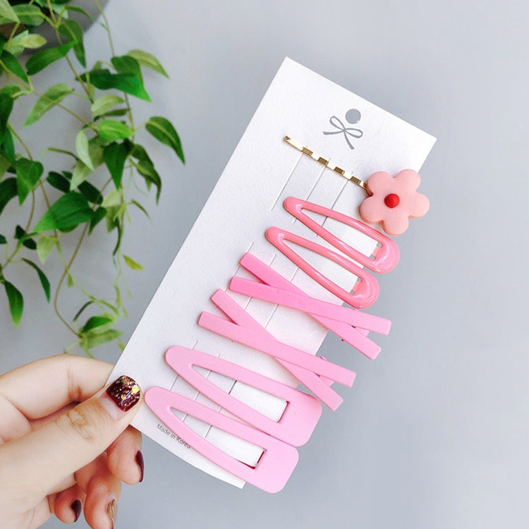 7 in 1 Sweet Flower Hairpins Children Cute Hair Accessories