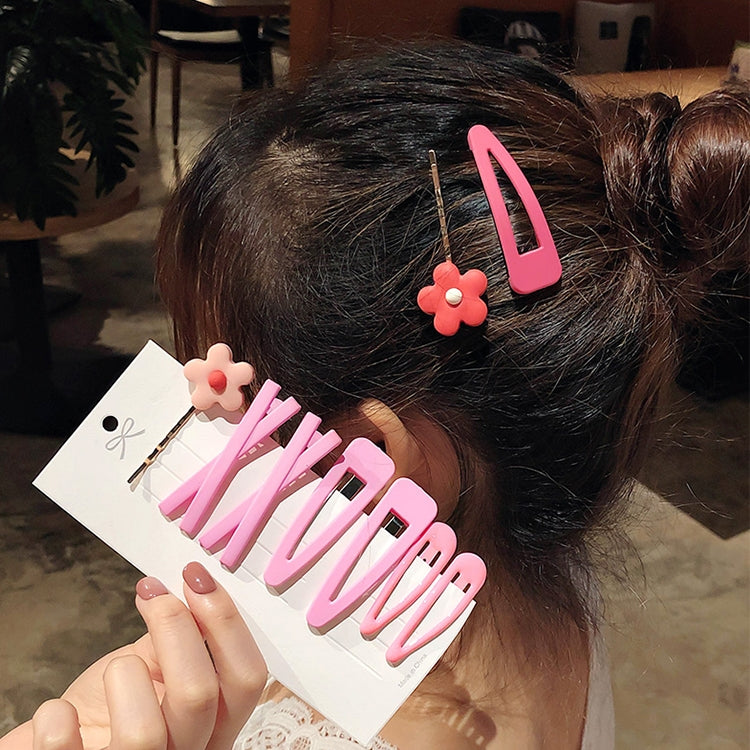7 in 1 Sweet Flower Hairpins Children Cute Hair Accessories