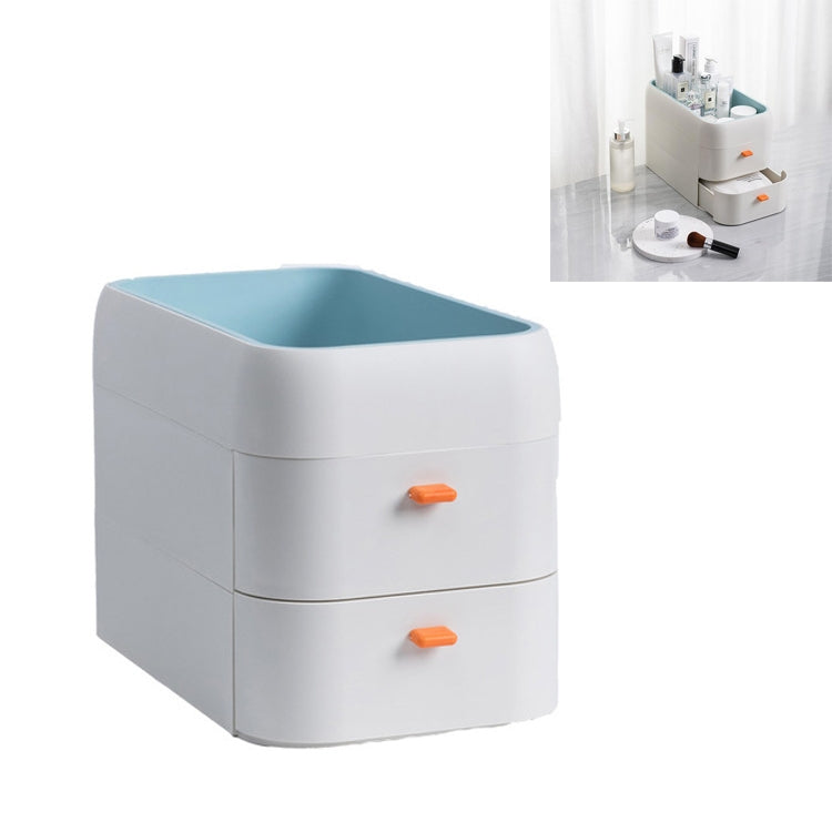 Drawer-type Desktop Storage and Finishing Box Can Superimpose Office File Racks, Style:3 Layer