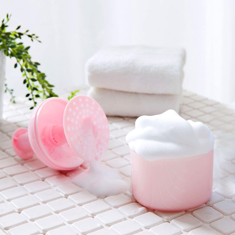 Travel Portable Facial Cleanser Bubbler Shower Gel Cleanser Shampoo Bubbler(Pink)