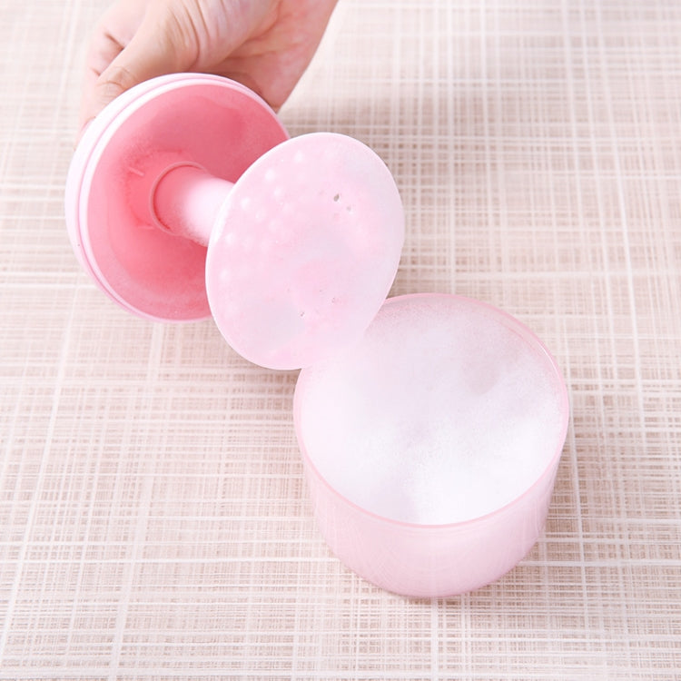 Travel Portable Facial Cleanser Bubbler Shower Gel Cleanser Shampoo Bubbler(Pink)