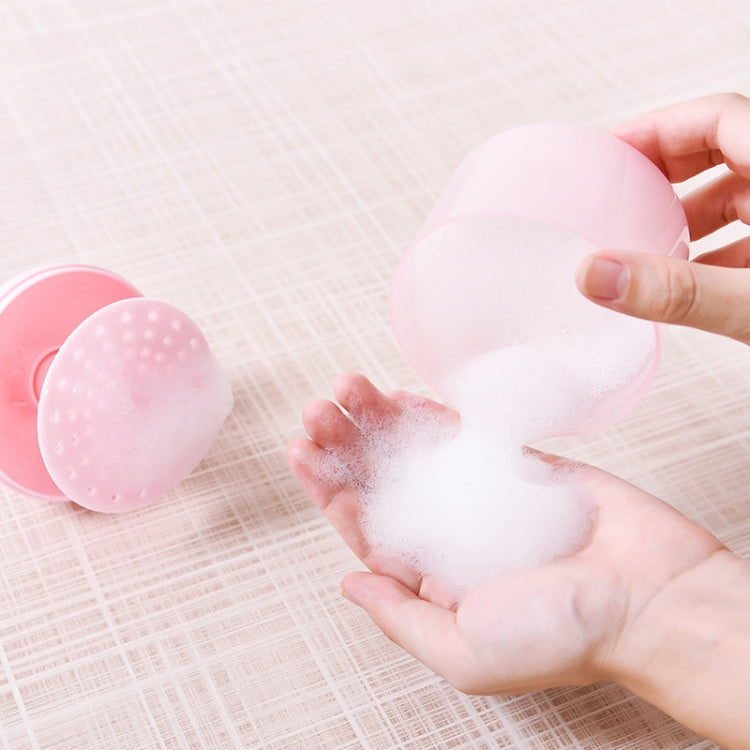 Travel Portable Facial Cleanser Bubbler Shower Gel Cleanser Shampoo Bubbler(Pink)