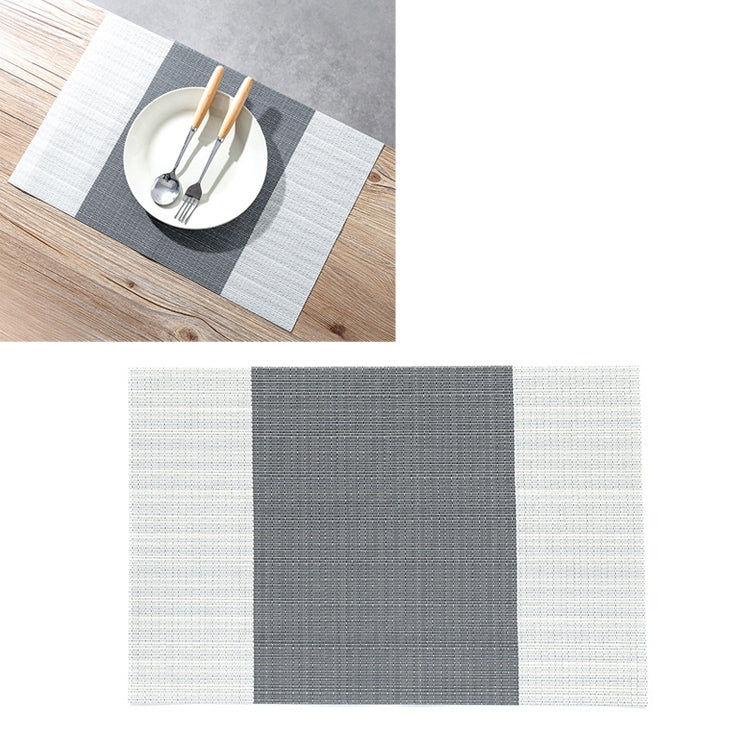 1796 Simple PVC Non-slip Insulation Table Mat Disposable Green Dishes Western Table Mat, Size:30 x 45cm