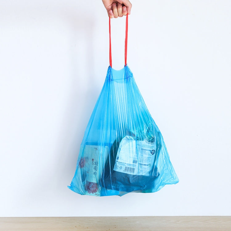 Portable Drawstring Closing Thickening Indoor Garbage Bag