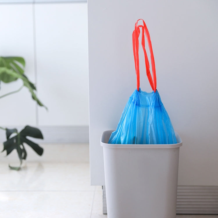 Portable Drawstring Closing Thickening Indoor Garbage Bag