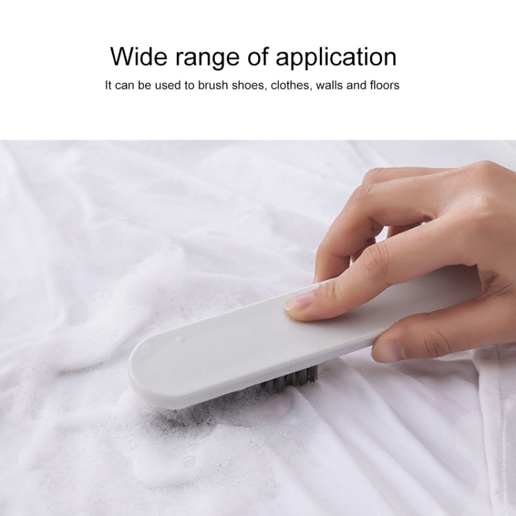 Household Plastic Handle Clothes Cleaner Shoes Scrubbing Cleaning Brushwith Hanging Hole
