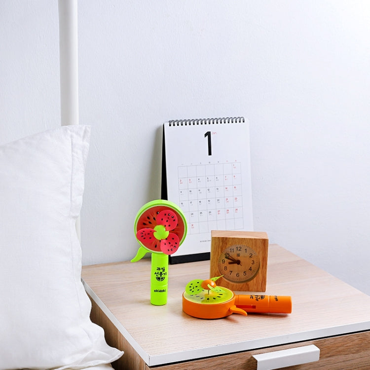 hand pressure fan creative cartoon environmental protection manual small fan