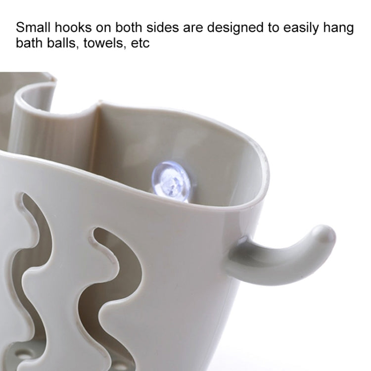 2 PCS Suction Cup Storage Hanging Basket Faucet Drain Basket