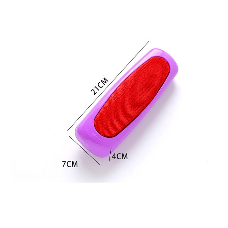 Large Double Sided Sofa Clothing Electrostatic Hair Remover, Specification: 21X7X4cm(Random Color Delivery)