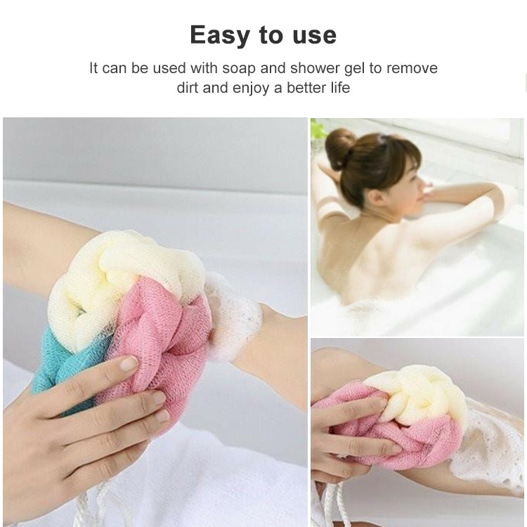 2196 Bathing Bath Flower Bath Ball Bath Towel Set