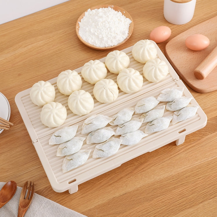 Foldable Dumplings Curtain Pasta Single Layer Cover Pad Home Placemat Tray