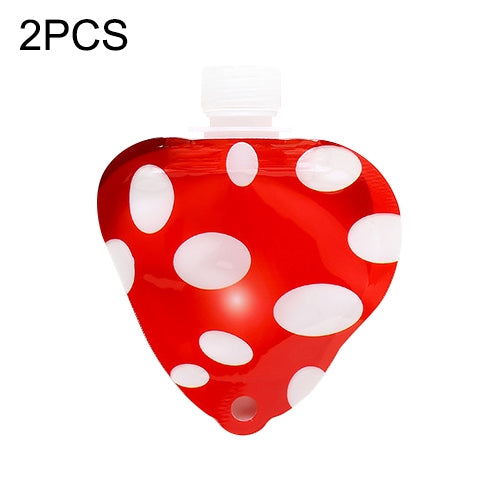 2 PCS Portable Silicone Lotion Bottle Hand Sanitizer Bottle Travel Soft Pack Shampoo Shower Gel Bottle