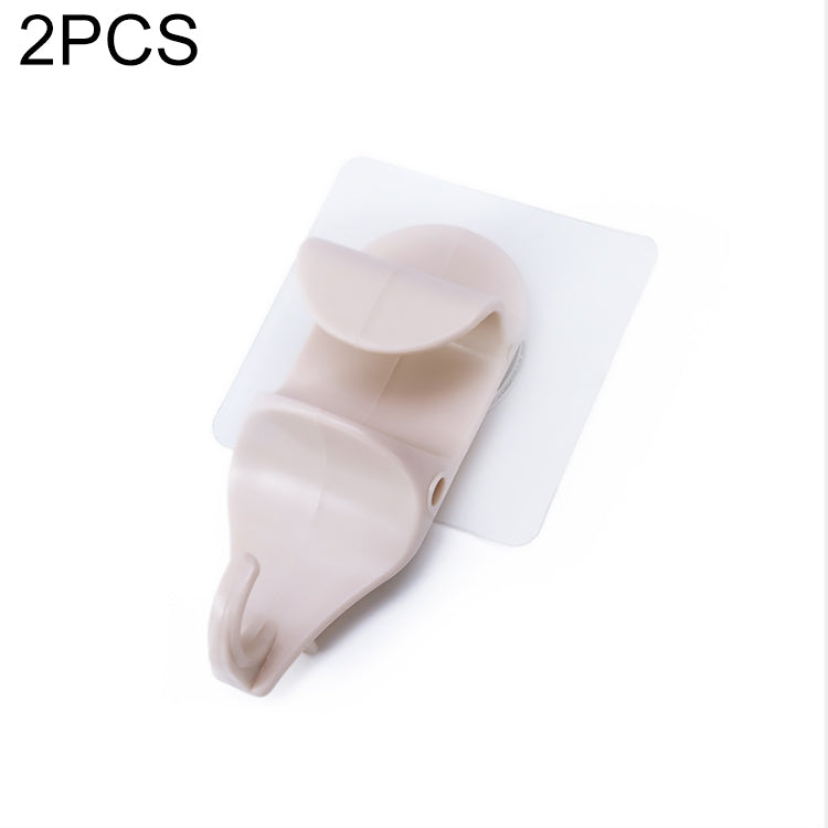 2 PCS Powerful Suction Cup Type Washbasin Hook Kitchen Bathroom Toilet No Trace Hook Wash Face Basin Clip