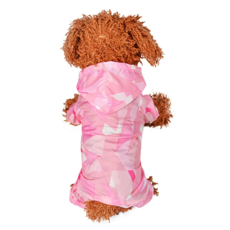 Dog Sun Protection Clothing Breathable Thin Four-legged Clothes, Size:L