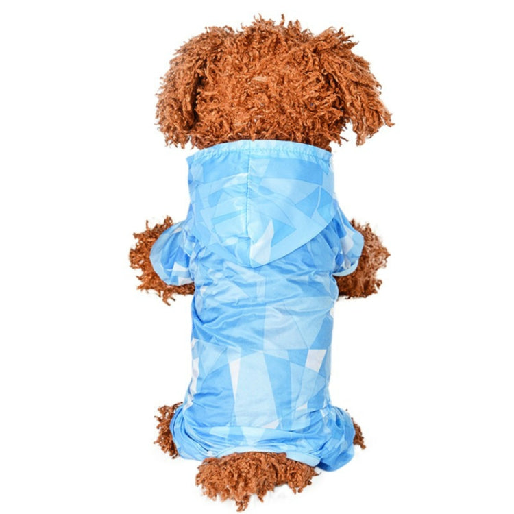 Dog Sun Protection Clothing Breathable Thin Four-legged Clothes, Size:L