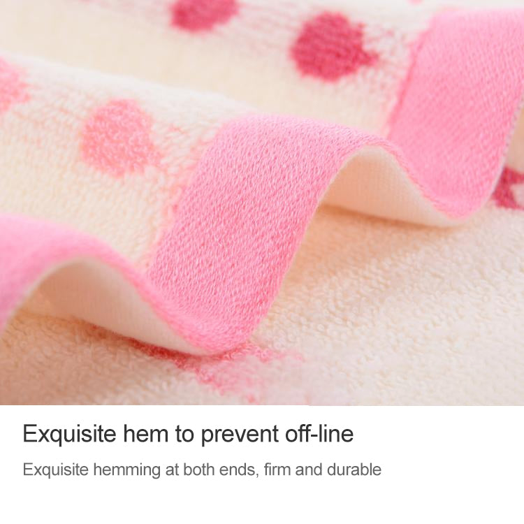 Small Umbrella Thick Towel Child Adult Cotton Face Towel, Size:34x74 CM(Blue Gray)