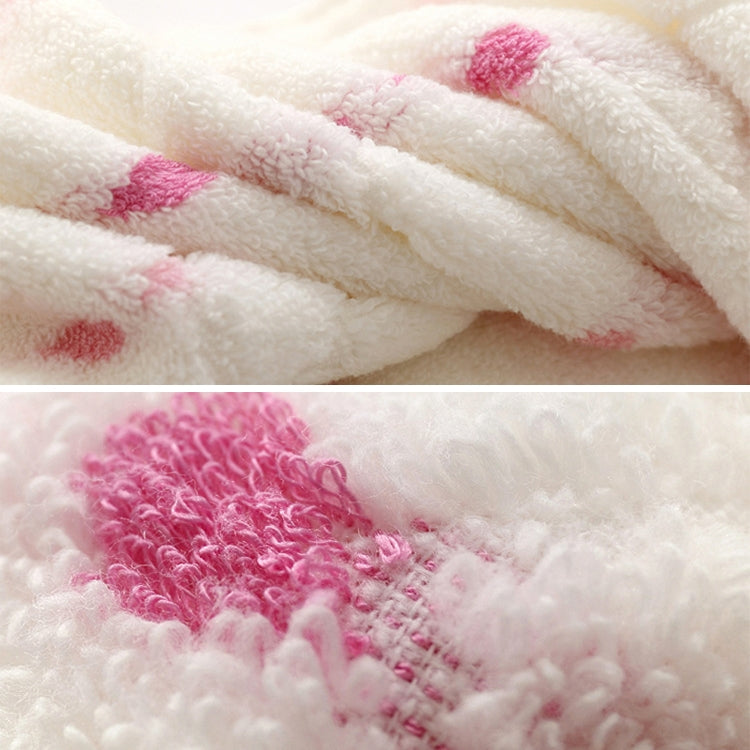 Small Umbrella Thick Towel Child Adult Cotton Face Towel, Size:34x74 CM(Blue Gray)