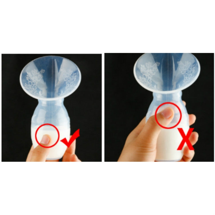 Manual Breast Milk Leakage Current Collector Silica Milk