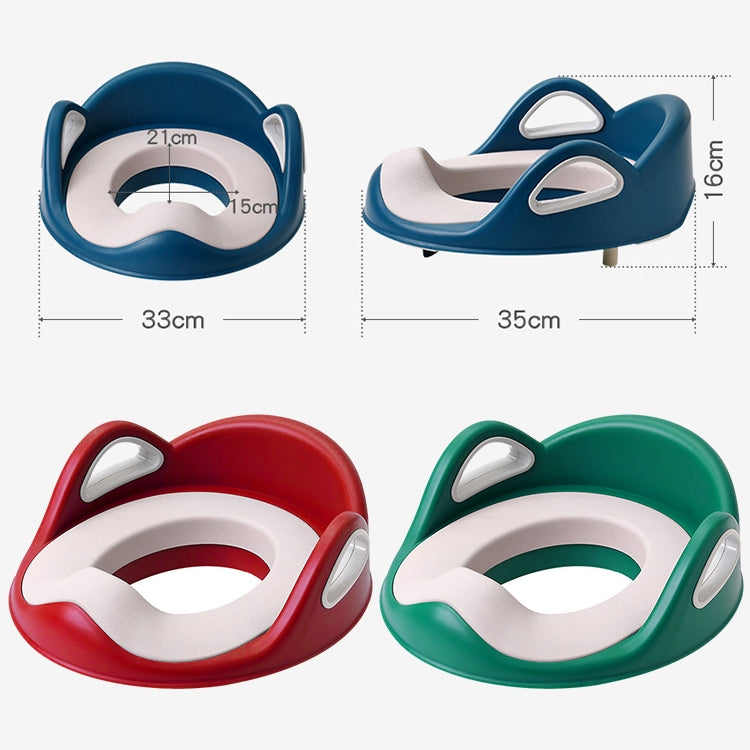 Baby Auxiliary Toilet Cushion Toilet Seat(Blue)