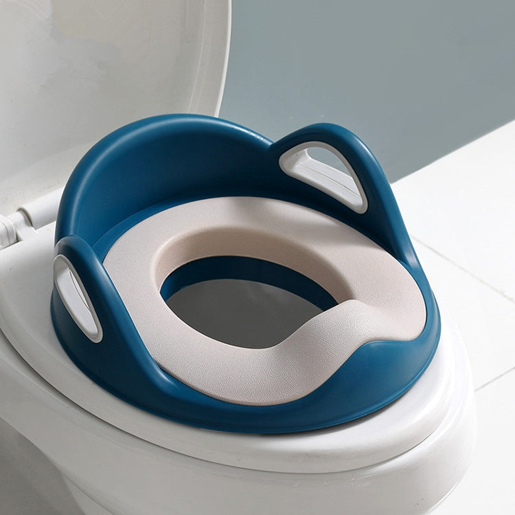 Baby Auxiliary Toilet Cushion Toilet Seat(Blue)