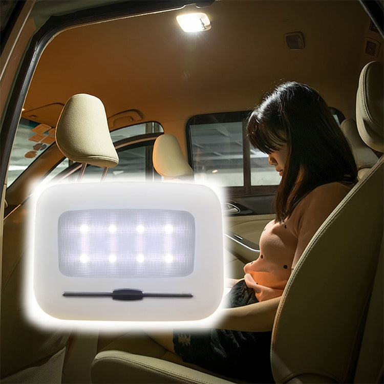 Car Interior Wireless Intelligent Electronic Products Car Reading Lighting Ceiling Lamp LED Night Light, Light Color:White Light