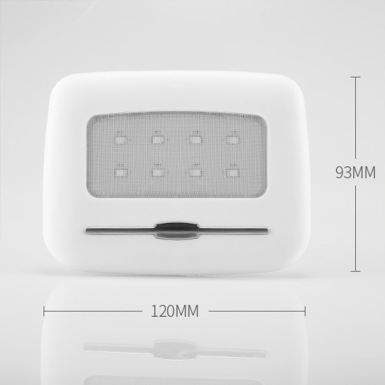 Car Interior Wireless Intelligent Electronic Products Car Reading Lighting Ceiling Lamp LED Night Light, Light Color:White Light