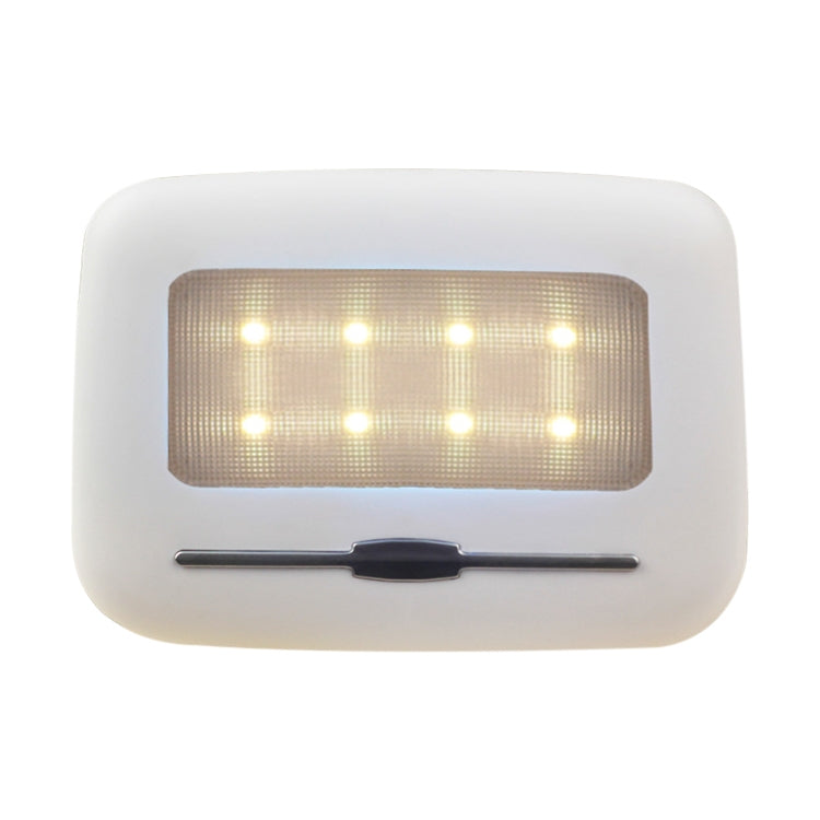 Car Interior Wireless Intelligent Electronic Products Car Reading Lighting Ceiling Lamp LED Night Light, Light Color:Yellow Light