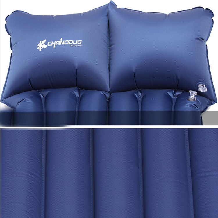 Thicken Outdoor Tourism Camping Automatic Inflatable Cushion Moisture Proof Pad Nap Mat(Red)