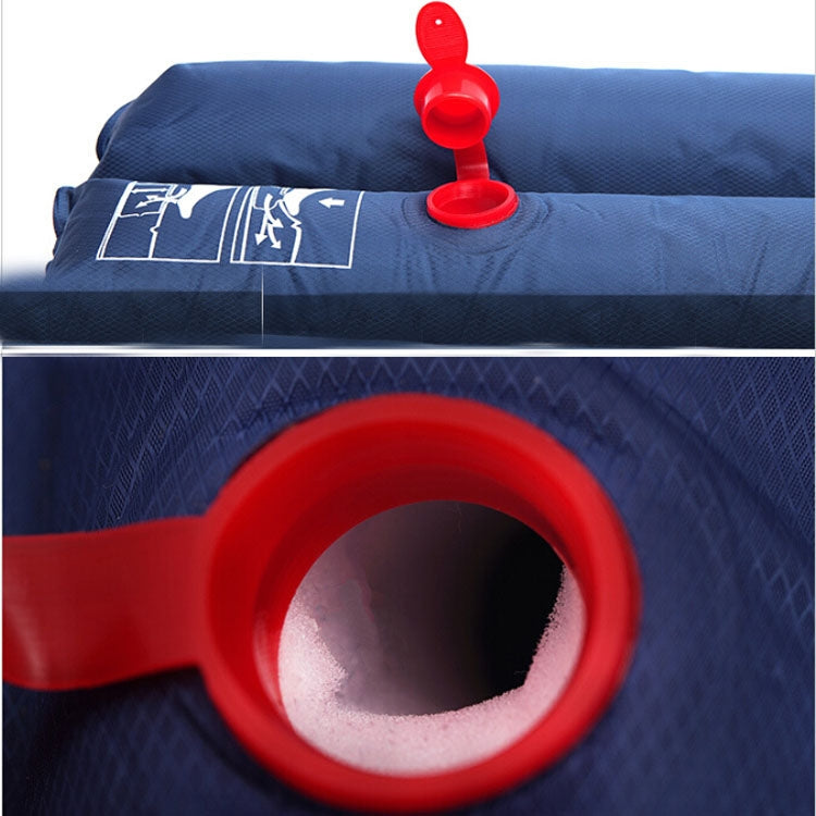 Thicken Outdoor Tourism Camping Automatic Inflatable Cushion Moisture Proof Pad Nap Mat(Red)