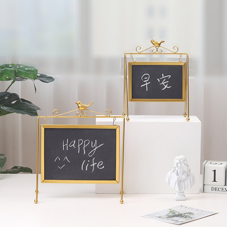 Creative Bird Blackboard Home Decoration Student Gift Store Counter Message Board Large