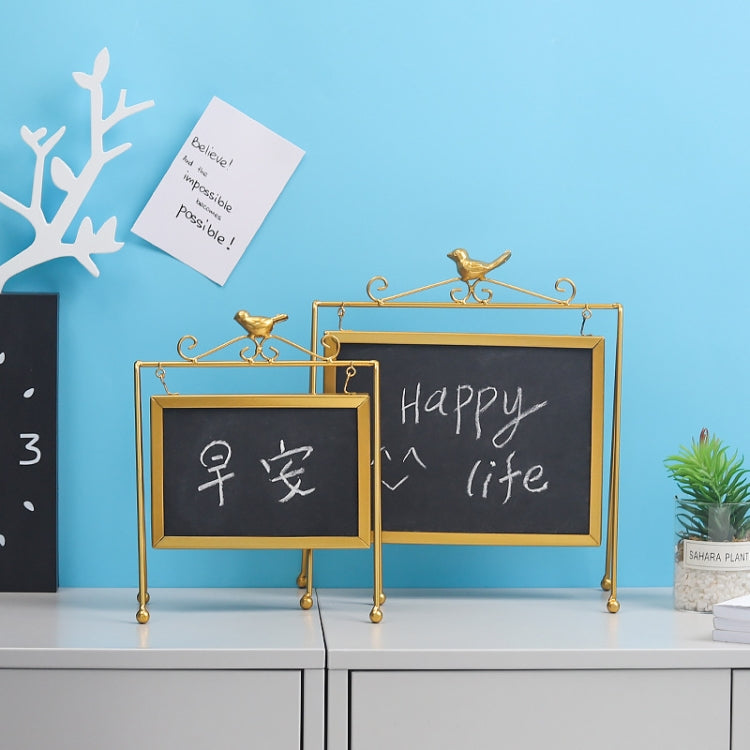 Creative Bird Blackboard Home Decoration Student Gift Store Counter Message Board Small
