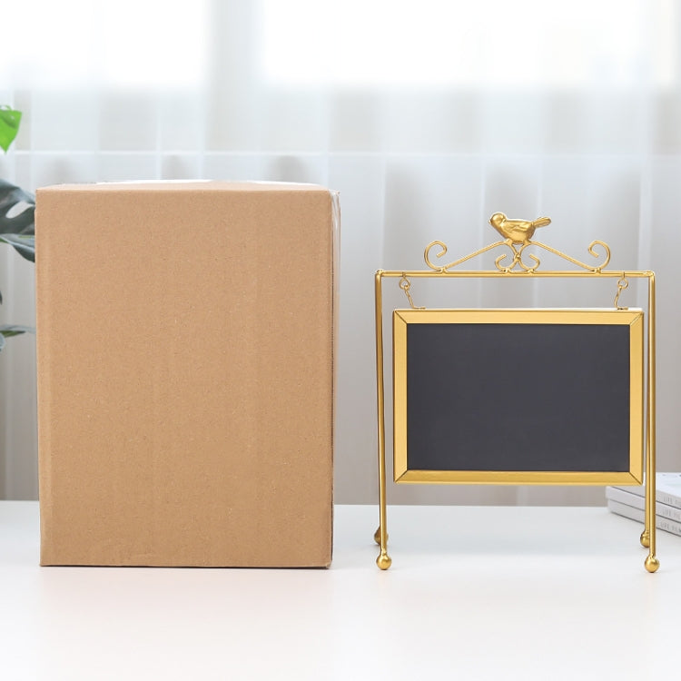 Creative Bird Blackboard Home Decoration Student Gift Store Counter Message Board Small