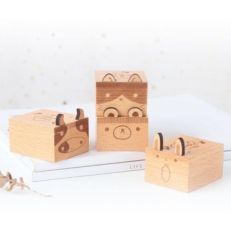 Wooden Creative Hand Shake Music Box Music Children Birthday Gift Student Gift